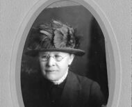 Photograph of a 79-year-old Nellie Cashman.