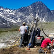Gold exploration drilling Korbel deposit Estelle project Alaska