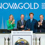 Novagold VP Hennessey CEO Lang Chairman Tom Kaplan NYSE Bell