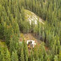Cascadia Minerals technicians working on a drill pad at Catch.