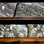 Mineralized core from drilling at JT gold-silver-copper-zinc deposit in Alaska.