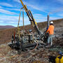 High grade gold exploration drilling JP Ross property White Gold District