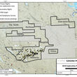 Gold exploration map Kahuna Gold near Meliadine mine project Nunavut