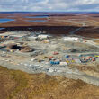 Aerial view of the development progress at the Goose Mine site as of September.