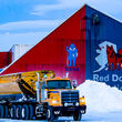 Truck at NANA Teck Resources Red Dog zinc mine northwest Alaska
