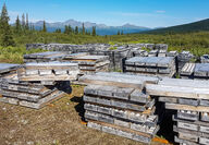 Copper mine development project in northern British Columbia