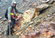 Palmer volcanogenic massive sulfide VMS zinc copper barite silver gold project