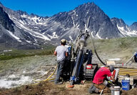 Gold exploration drilling Korbel deposit Estelle project Alaska