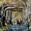 Crews survey new underground mine development at the Premier gold project in BC.