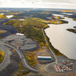 Tlicho Road Colomac project Nighthawk Gold Indin Lake Northwest Territories map