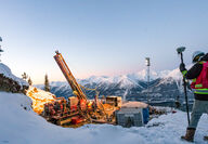 Winter exploration drilling 3 aces gold project Yukon acquired by Seabridge
