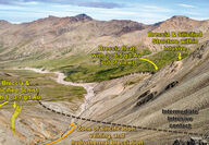 White Rock Minerals Alaska Red Mountain zinc new prospect Hunter VMS map