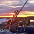 Gold exploration drilling in Nunavut
