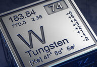 No. 74 on the periodic table, tungsten is known for its hardness and durability.