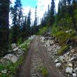 Rau Tote Road from Hanson Lake Road, Keno City Yukon Territory