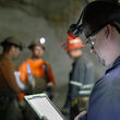 High-tech wireless connectivity underground high-grade silver mine Juneau