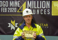 Northern Star Executive Bill Beament gold bar Pogo Mine Alaska