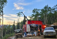 Drill tests resource expansion target at the Golden Summit project in Alaska.