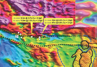 High res magnetics map shows Alaska Range porphyry copper gold potential