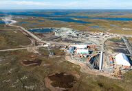 Gold mine development project near Rankin Inlet Nunavut