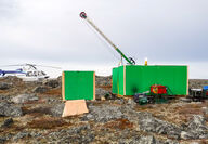 Mining Explorers 2020 Nunavut Blue Star Gold drill Grant Ewing Ulu Hood River