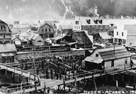 Hyder Alaska Stewart B.C. Canada COVID-19 mining history gold rush
