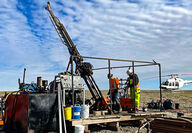 Crews drill first 2022 hole at the high-grade Storm Copper project in Nunavut.