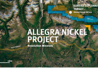 Map of the Allegra project in Alaska’s new Nikolai nickel-cobalt-PGM district.