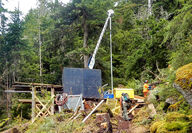 Dolly Varden high grade resource expansion drill British Columbia