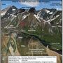 Mountainside gold exploration targets at Discovery Alaska’s Chulitna project.