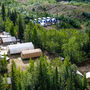 White Gold’s exploration camp in Yukon, Canada.