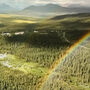 A rainbow near the Bornite camp in Alaska’s Ambler Mining District.
