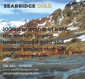 KSM gold-copper project, Golden Triangle British Columbia, Courageous Lake gold, Northwest Territories