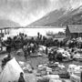 Alaska mining history Dyea Skagway Klondike Gold Rush ghost town Palm Sunday