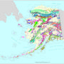 Topographic, geologic and geophysical maps Alaska