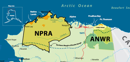 Alaska North Slope petroleum NPR ANWR oil and gas