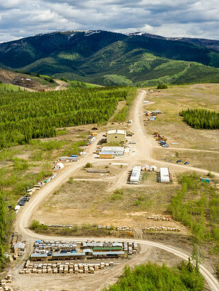 Brewery Creek heap leach gold mine project Dawson City Yukon