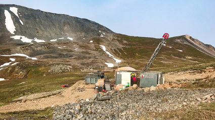 Millrock Resources PolarX drill Zackly skarn copper gold Alaska Range