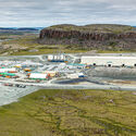 An aerial view of Agnico Eagle’s Hope Bay gold mine in Nunavut, Canada.