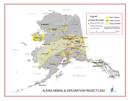 2020 Alaska Exploration map pandemic COVID-19 legislature DNR natural resources