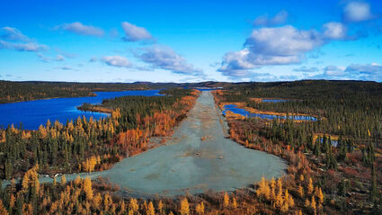 Nighthawk Gold Colomac Indin Lake property Northwest Territories Canada NWT