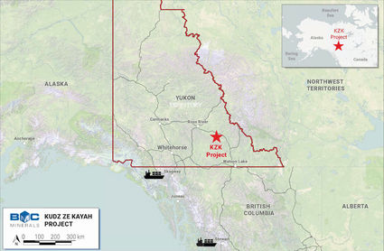 Kudz Ze Kayah KZK BMC Minerals zinc-silver mine southeastern Yukon
