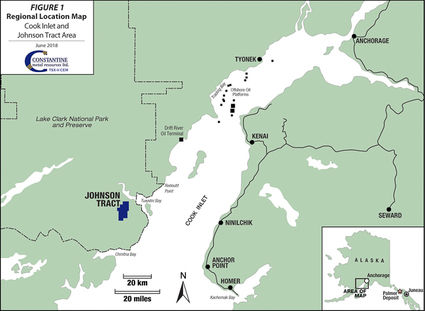 Johnson Tract project map Cook Inlet Southcentral Alaska Lake Clark CIRI