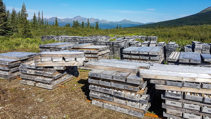 Copper mine development project in northern British Columbia