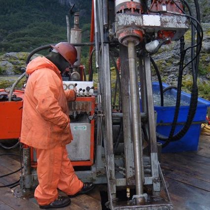 High grade gold exploration drilling north of Juneau Alaska