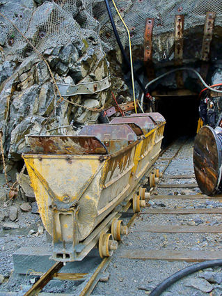 Willow Creek Mining District underground gold mine Gold Torrent, Miranda