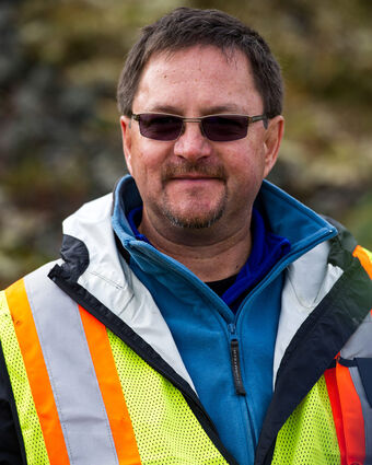 Victoria Gold president CEO John McConnell at Eagle Gold Mine Yukon Canada