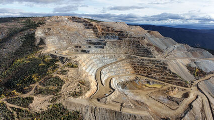 Victoria Gold Eagle Mine Yukon Canada quarter report record breaking gold output