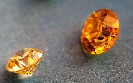 High quality yellow gem diamonds EHR Resources North Arrow Minerals
