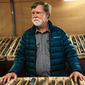 Western Alaska Minerals CEO Kit Marrs in the core shack at Illinois Creek.